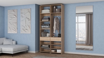 Стеллаж для одежды Мирта 82 BMS в рассрочку