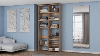 Стеллаж для одежды Мирта 80 BMS в рассрочку