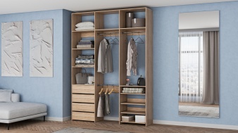 Стеллаж для одежды Мирта 88 BMS в рассрочку