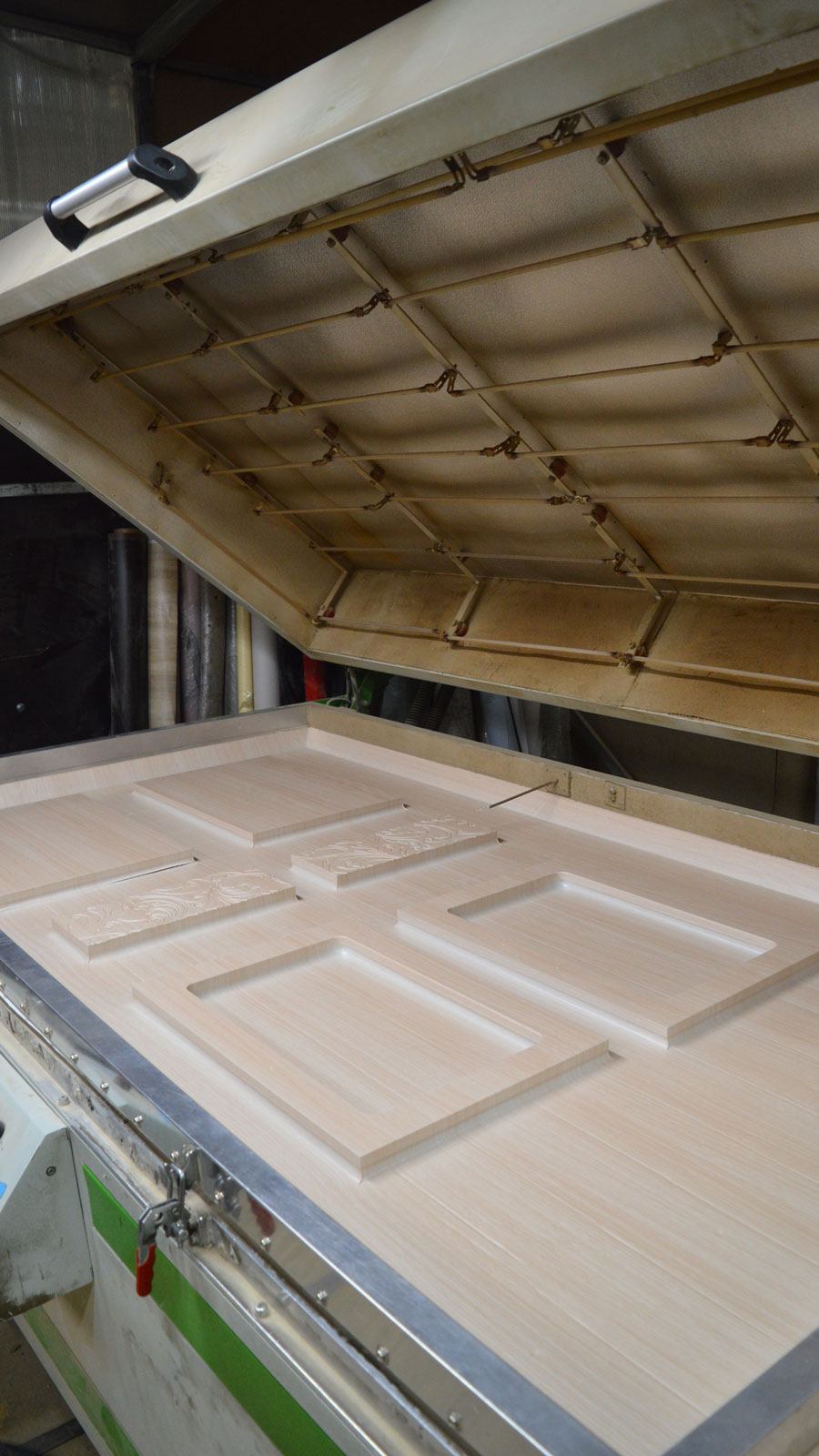 пресс для поклейки МДФ