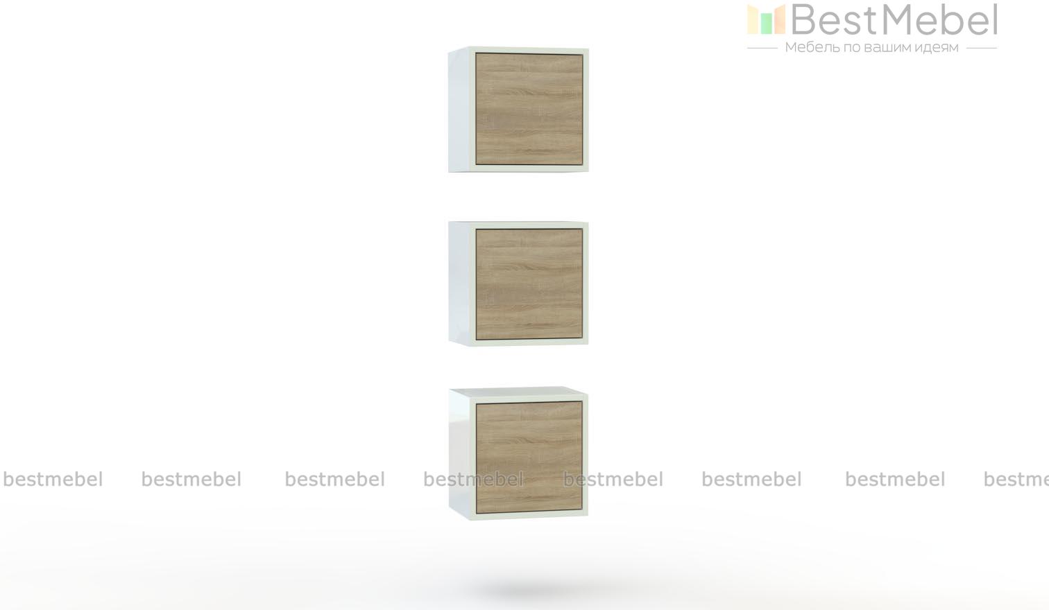 Подвесной шкаф в ванную Фанни 3 BMS - Фото