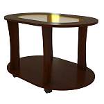 Стол журнальный Доминик 4 со стеклом BMS - Фото 6