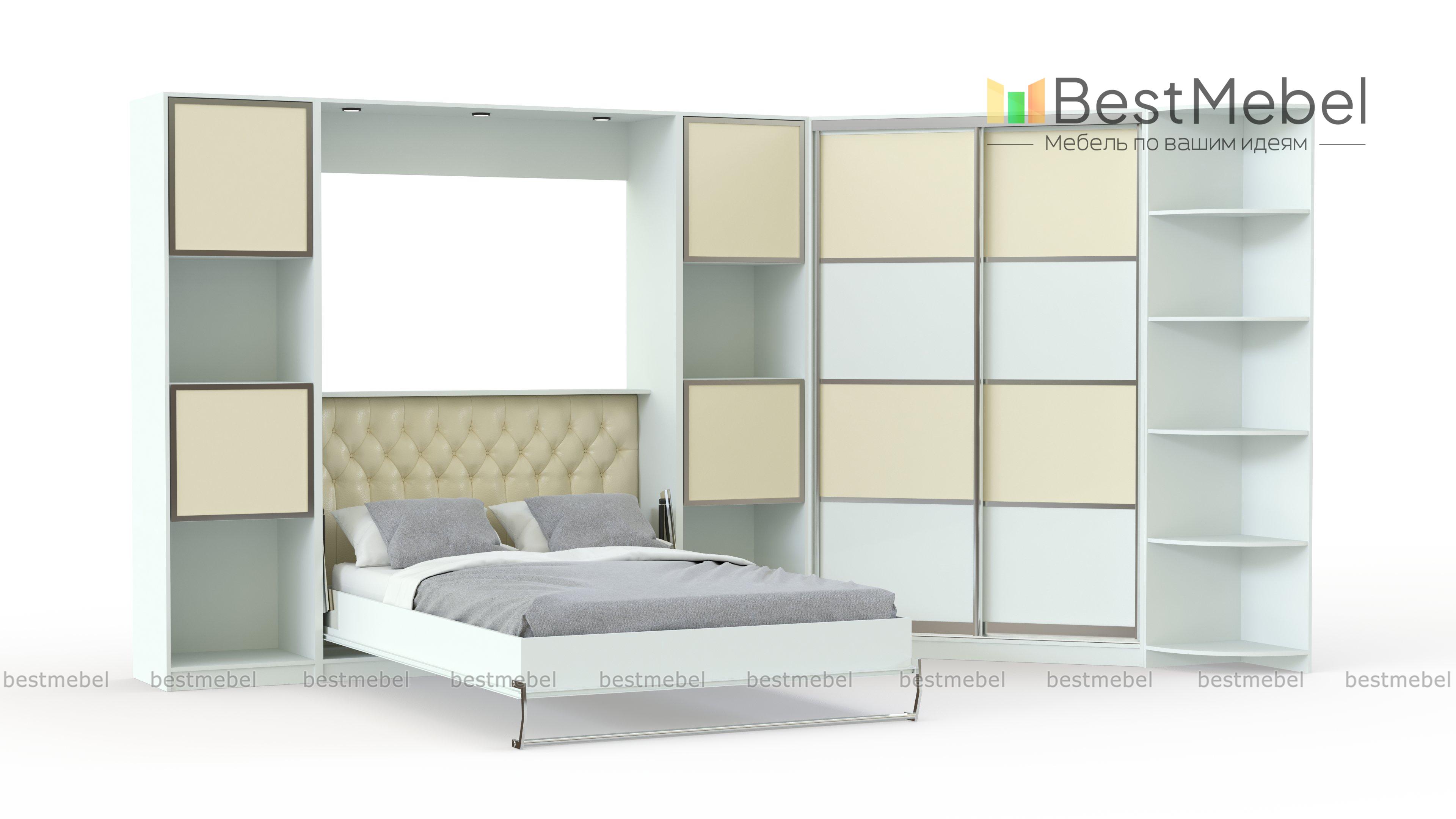 Шкаф-кровать трансформер Клора BMS - Фото