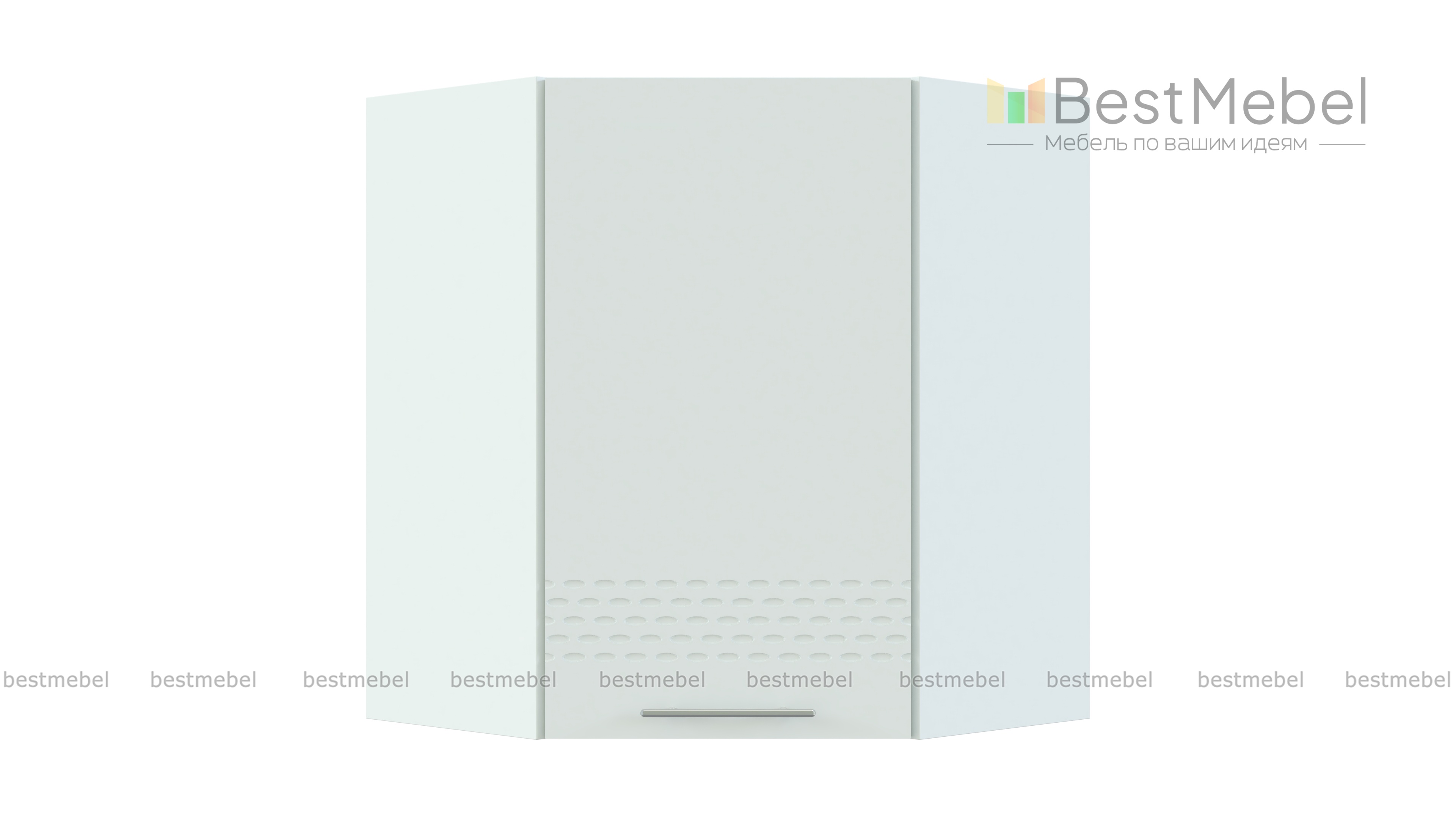 Шкаф верхний угловой 550 Капля BMS