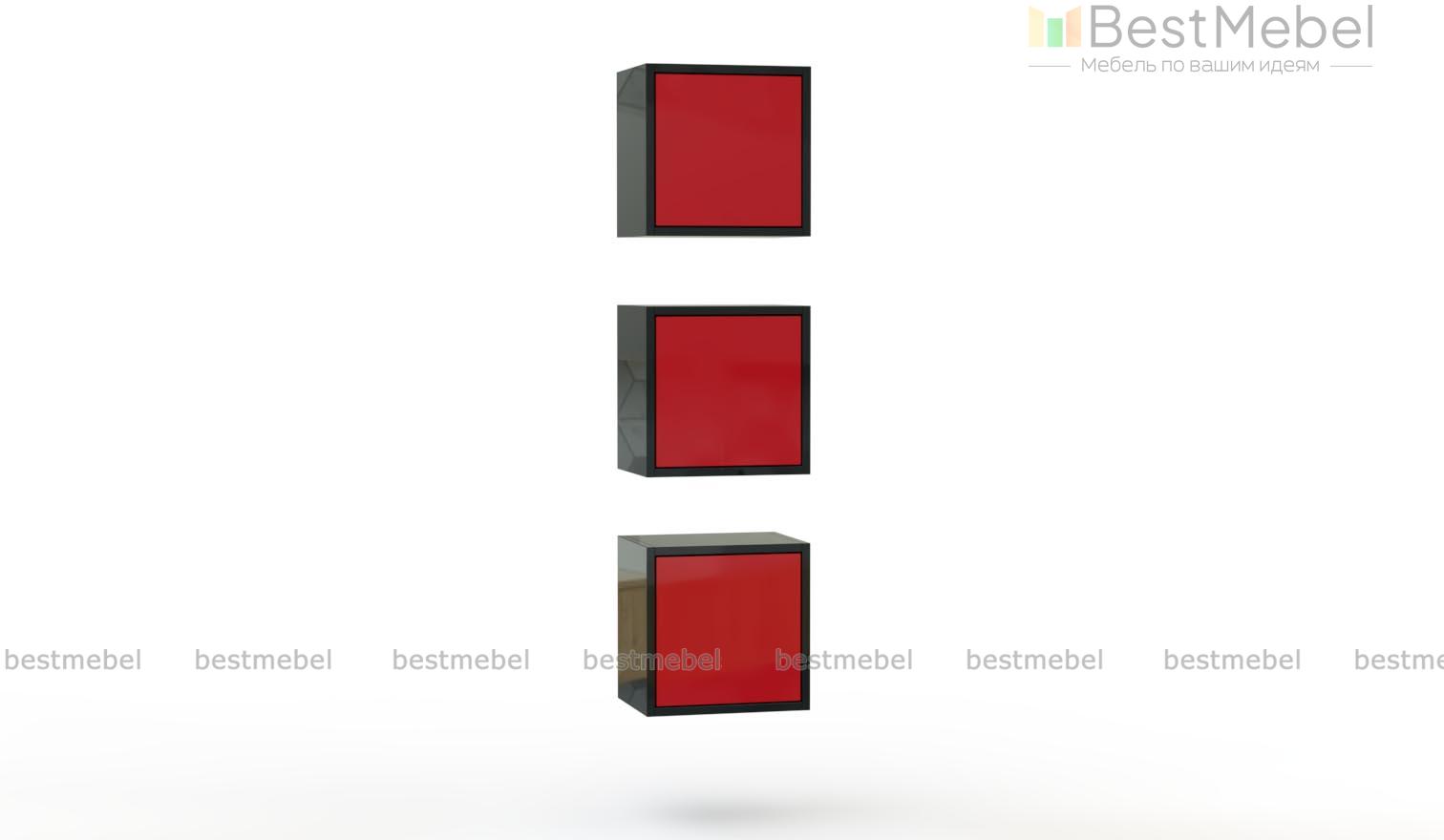 Подвесной шкаф в ванную Фанни 3 BMS - Фото