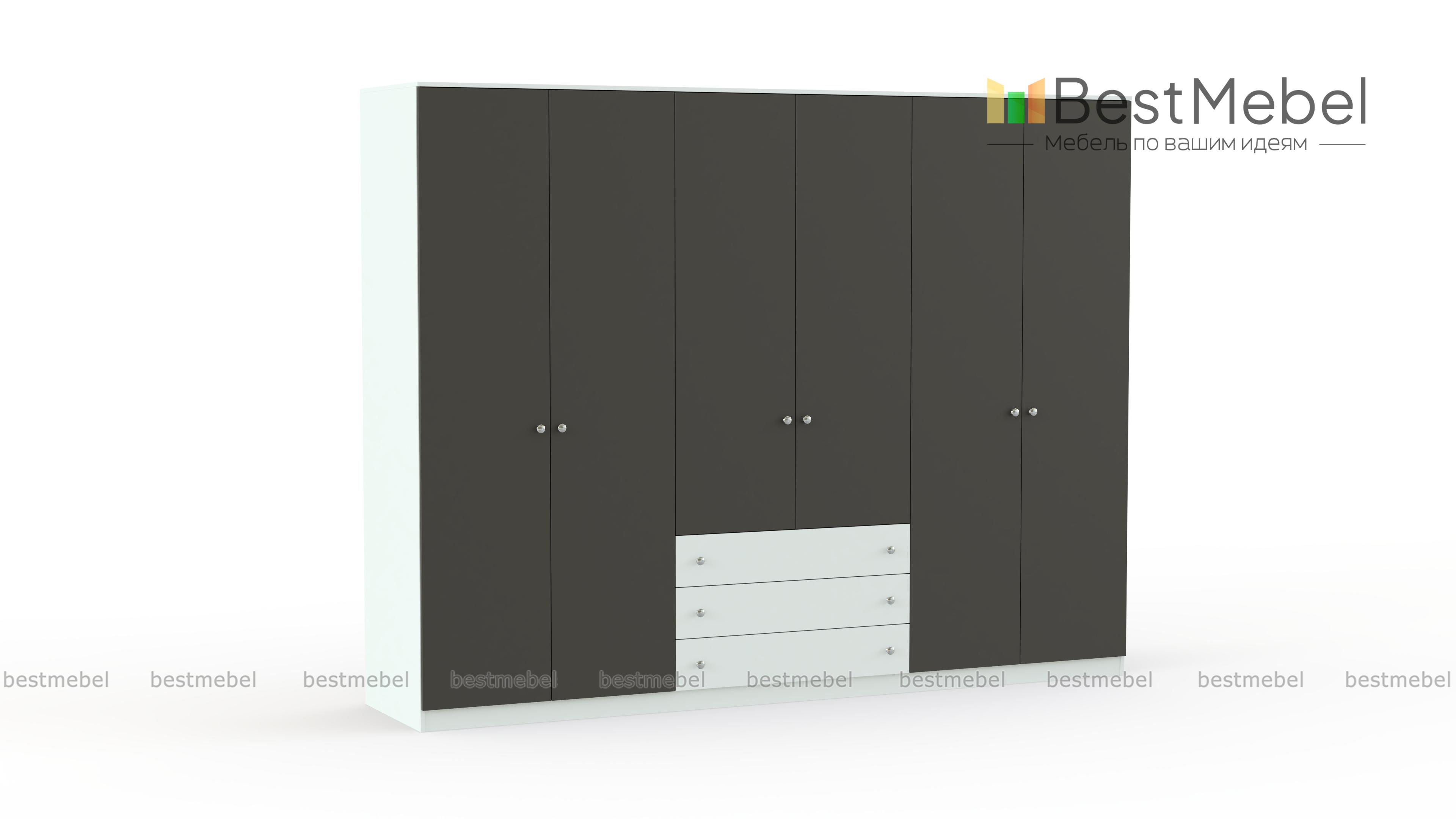 Распашной шкаф Horizont 04 BMS - Фото