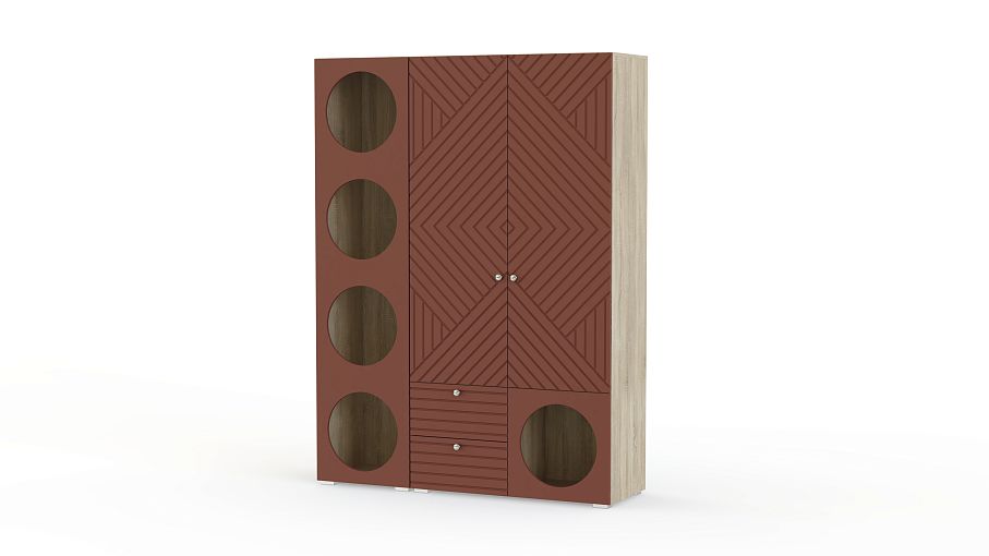 Шкаф распашной Авелин 15 BMS - Фото