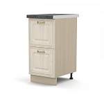 Шкаф нижний с 2-мя большими ящиками Ника BMS - Фото 10