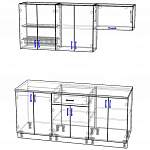 Схема сборки Кухня Sachino BMS