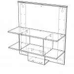 Схема сборки Панель под ТВ Готэм BMS