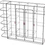 Схема сборки Распашной шкаф Лилея BMS