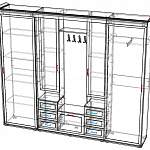 Схема сборки Прихожая-купе Светлана-2 BMS