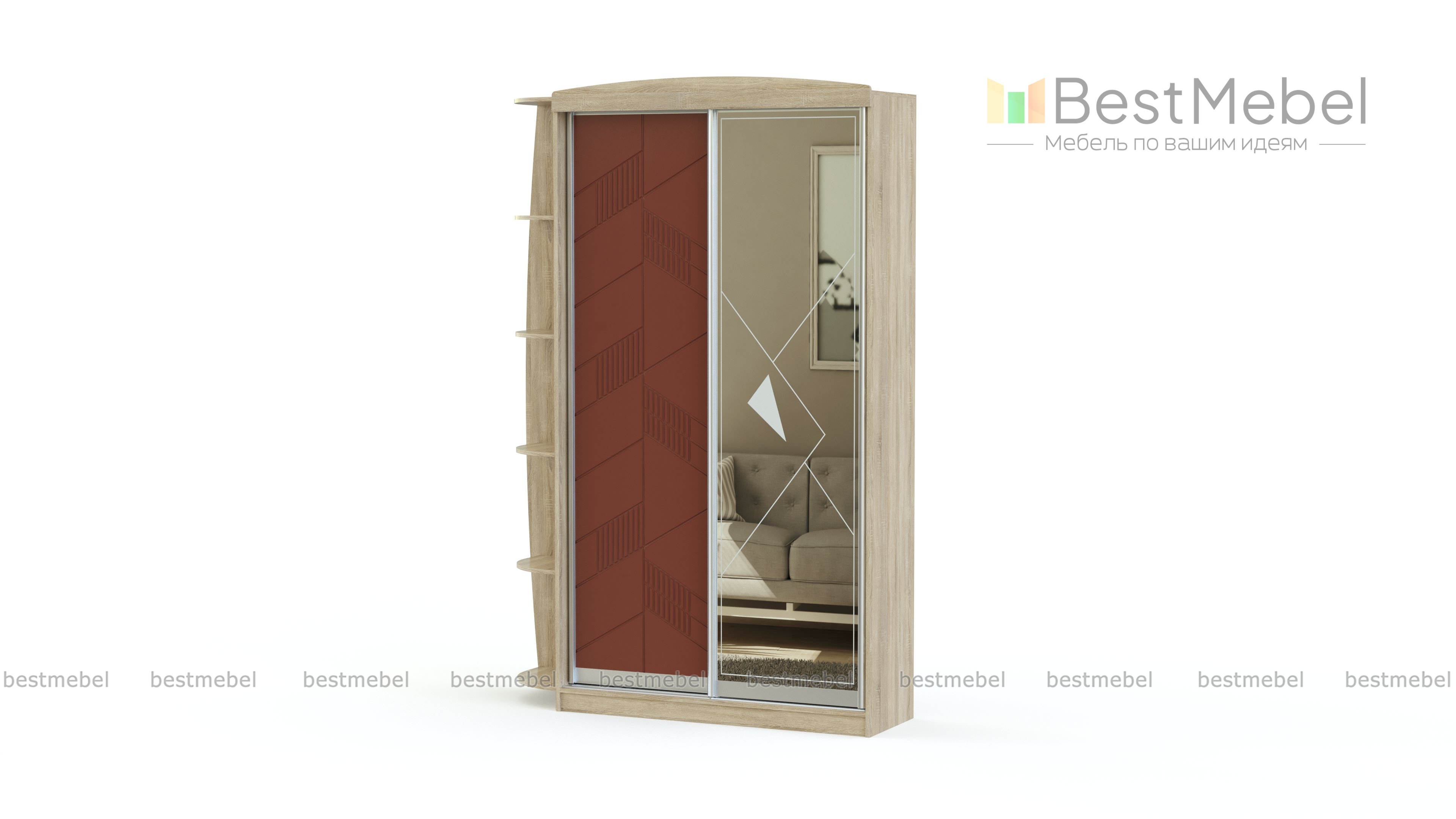 Шкаф-купе Ф-549 BMS