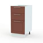 Шкаф нижний с 3-мя ящиками Тетчер BMS - Фото 6