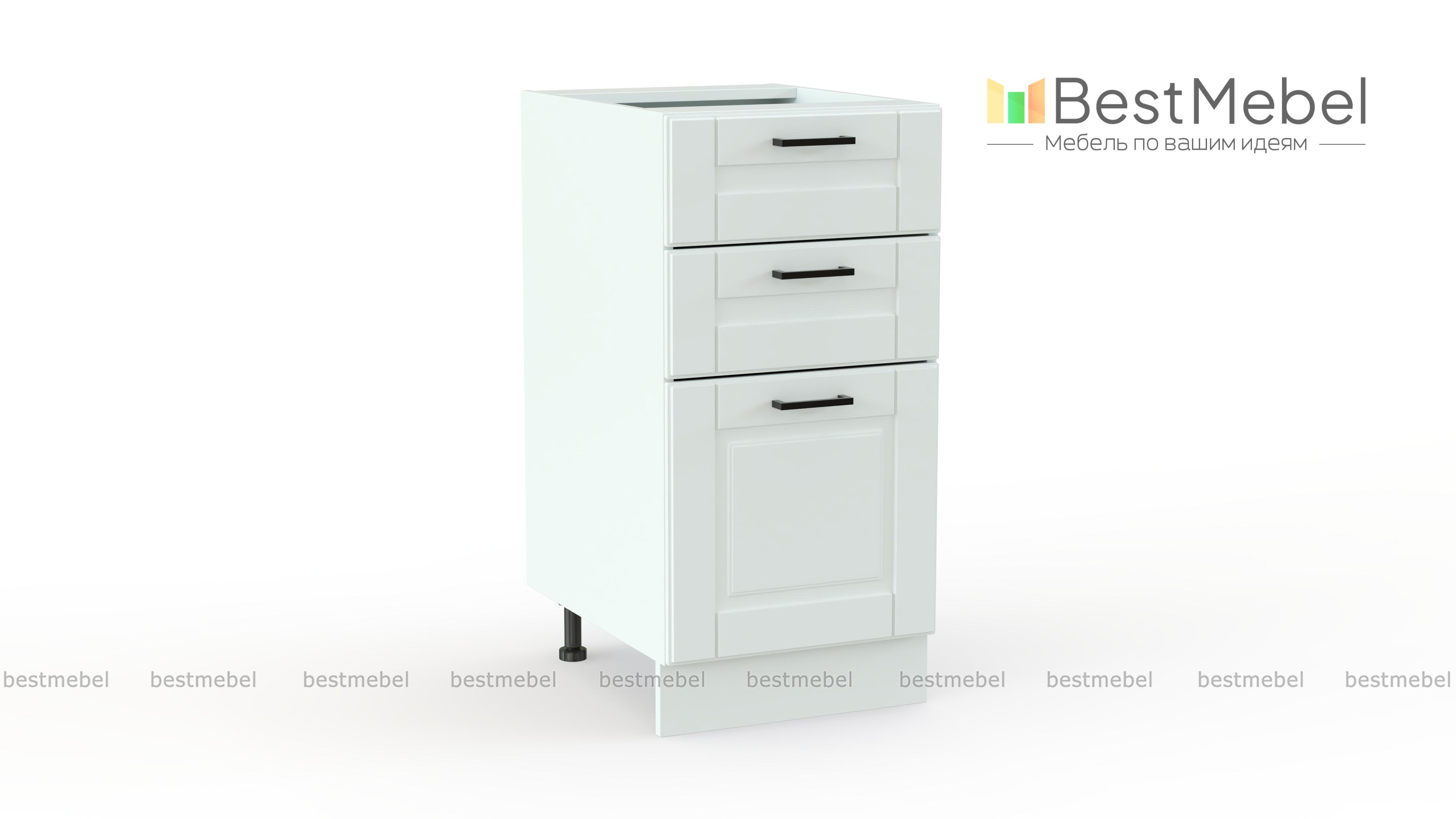 Шкаф нижний 3 ящика Парма BMS - Фото