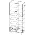 Схема сборки Стеллаж Сказка 17 BMS