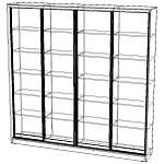 Схема сборки Книжный шкаф-купе Шторм-4 BMS