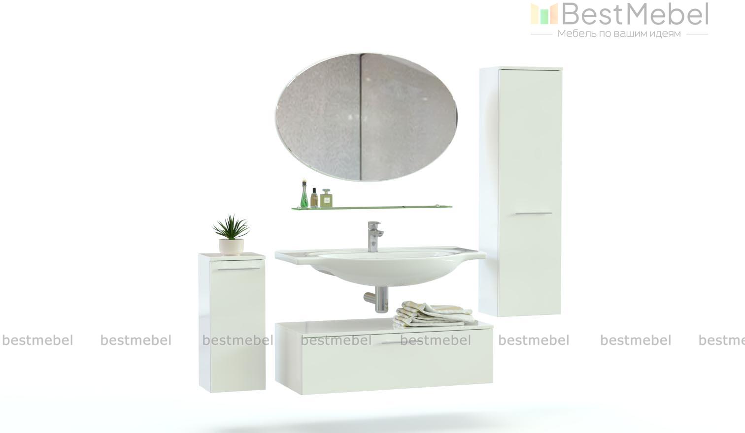 Комплект для ванной комнаты Рикко 2 BMS - Фото