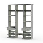 Стеллаж для одежды Мирта 93 BMS - Фото 10