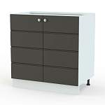 Тумба напольная Квадро 2ДВ BMS - Фото 5