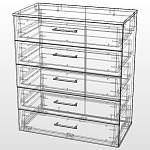 Схема сборки Комод Розали 96.19 BMS