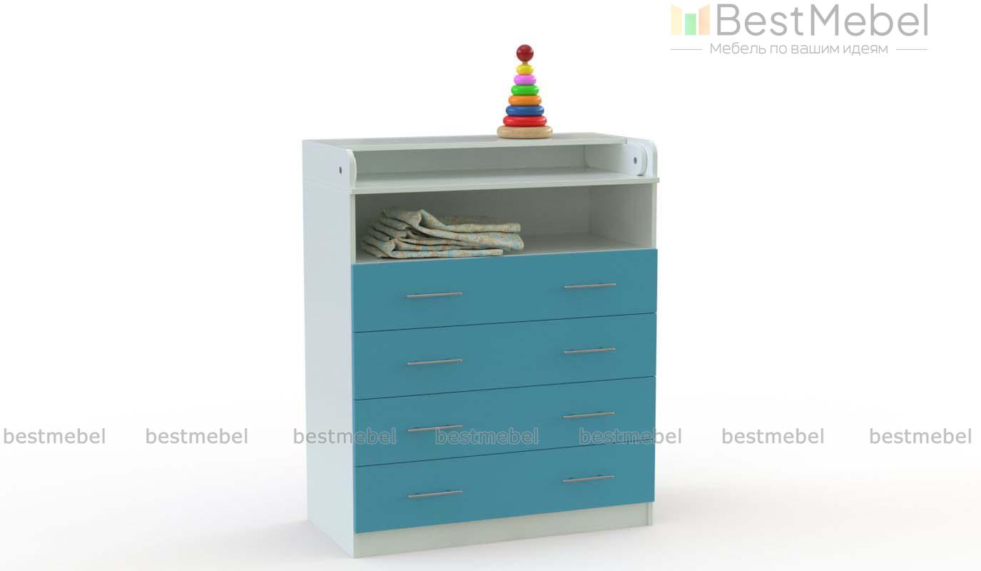 Пеленальный комод Лютик 8 BMS - Фото
