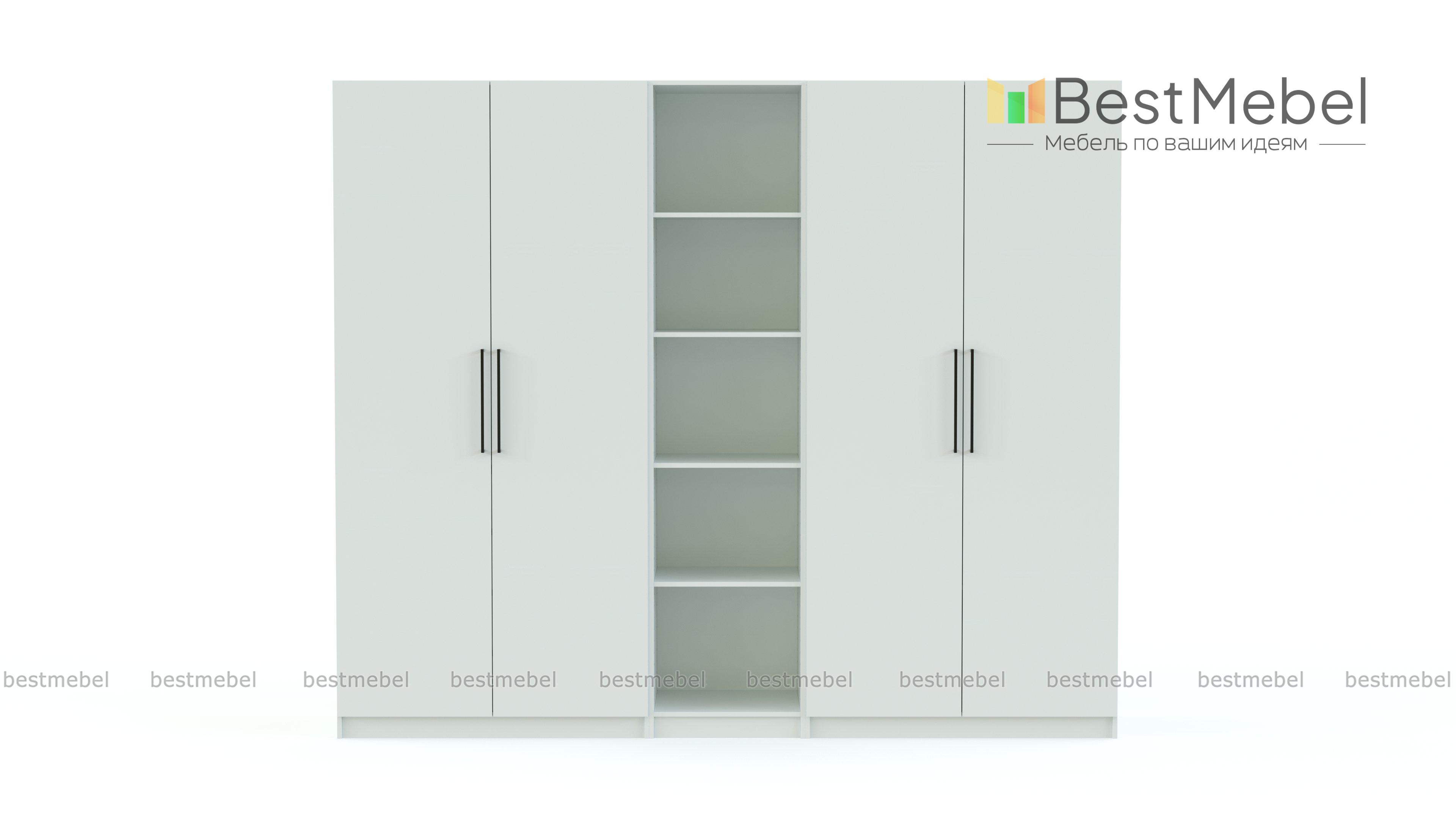 Шкаф распашной Остин Лайт 14 BMS - Фото