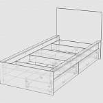 Схема сборки Кровать Мальм Malm 2