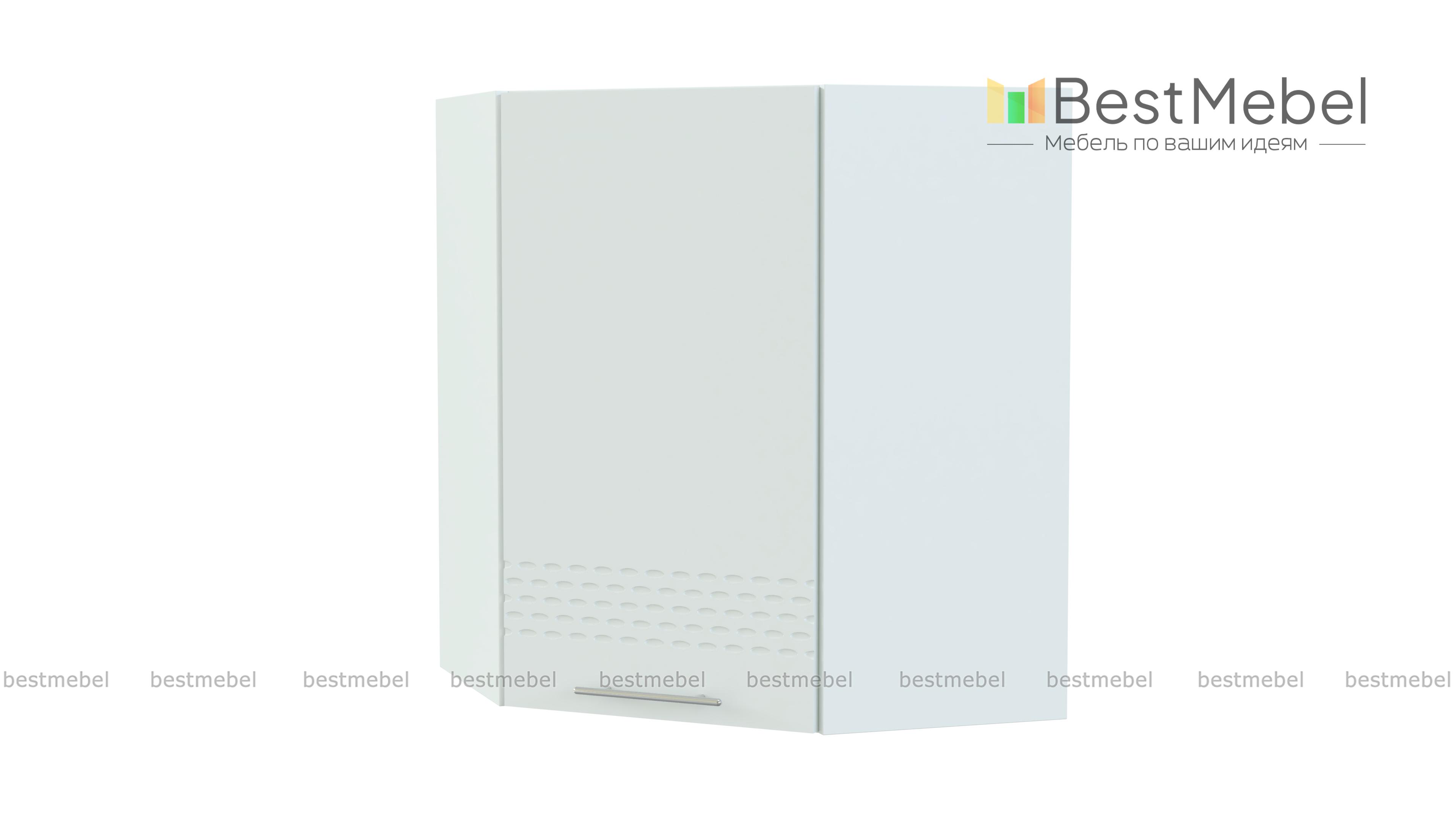 Шкаф верхний угловой 550 Капля BMS - Фото