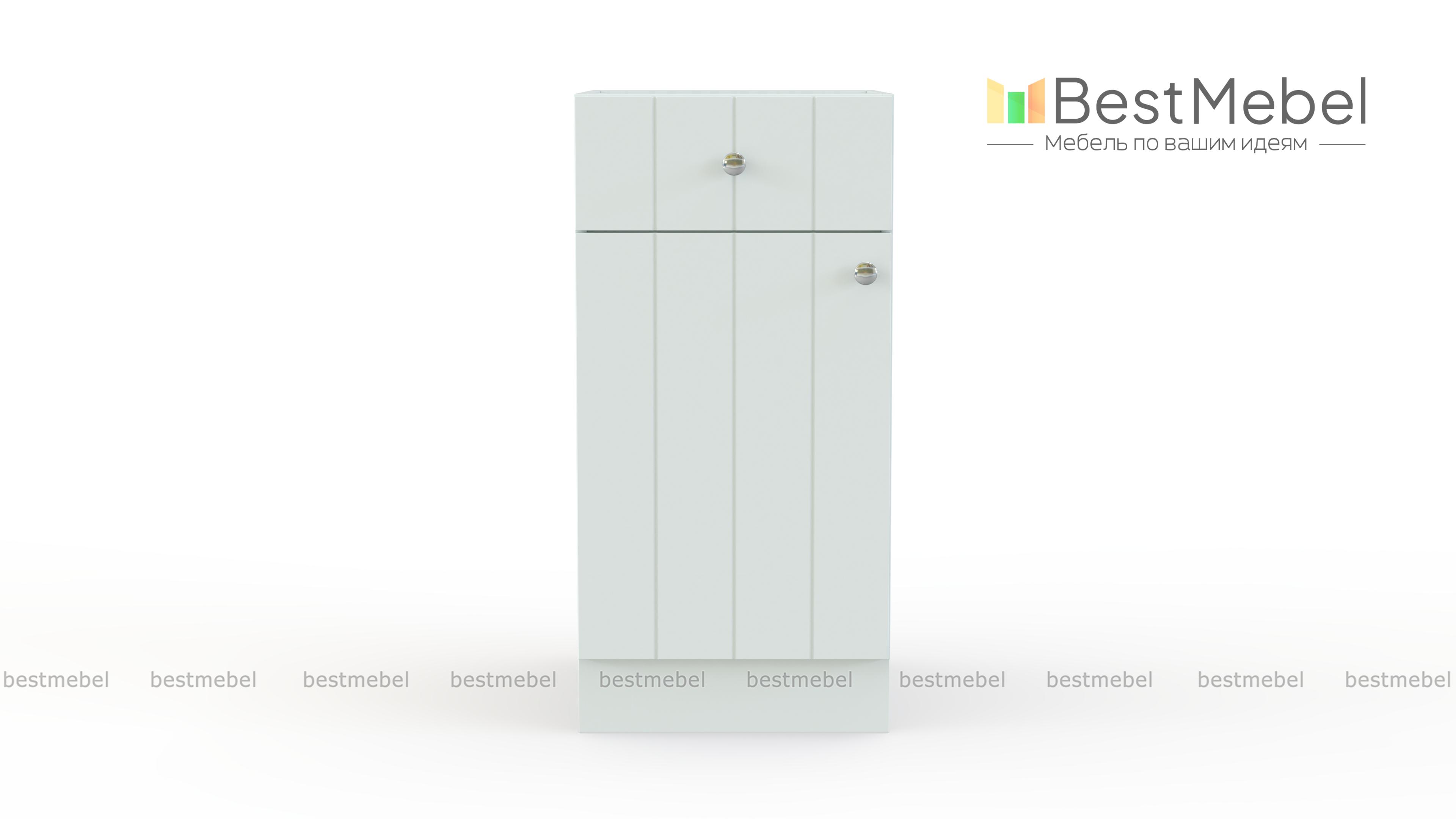 Шкаф нижний с 1-ой дверцей и ящиком Прованс BMS - Фото