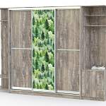 Шкаф-купе Листья 7 BMS - Фото 7