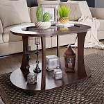 Стол журнальный Доминик 4 со стеклом BMS - Фото 2