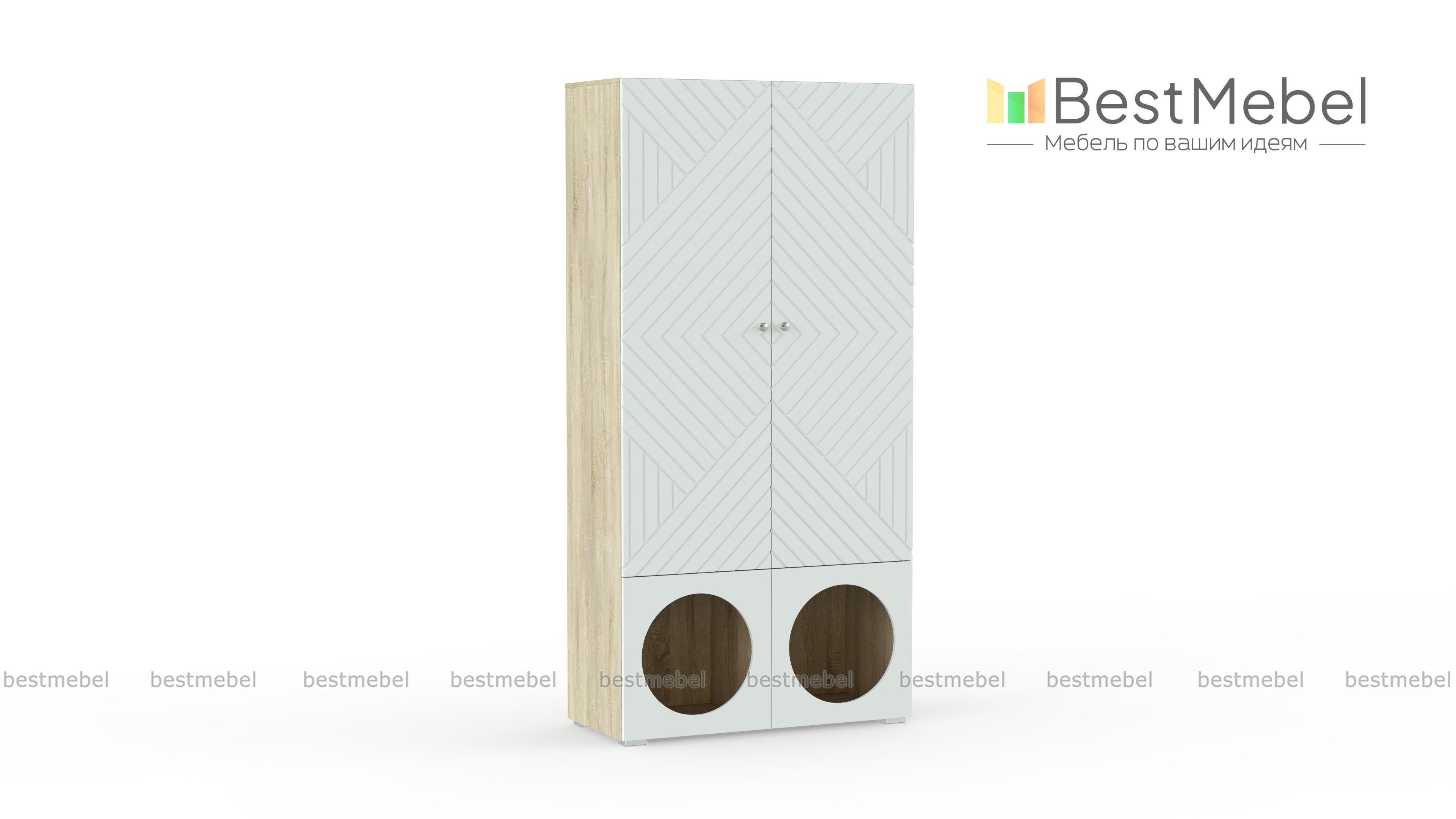 Шкаф распашной Авелин 17 BMS - Фото