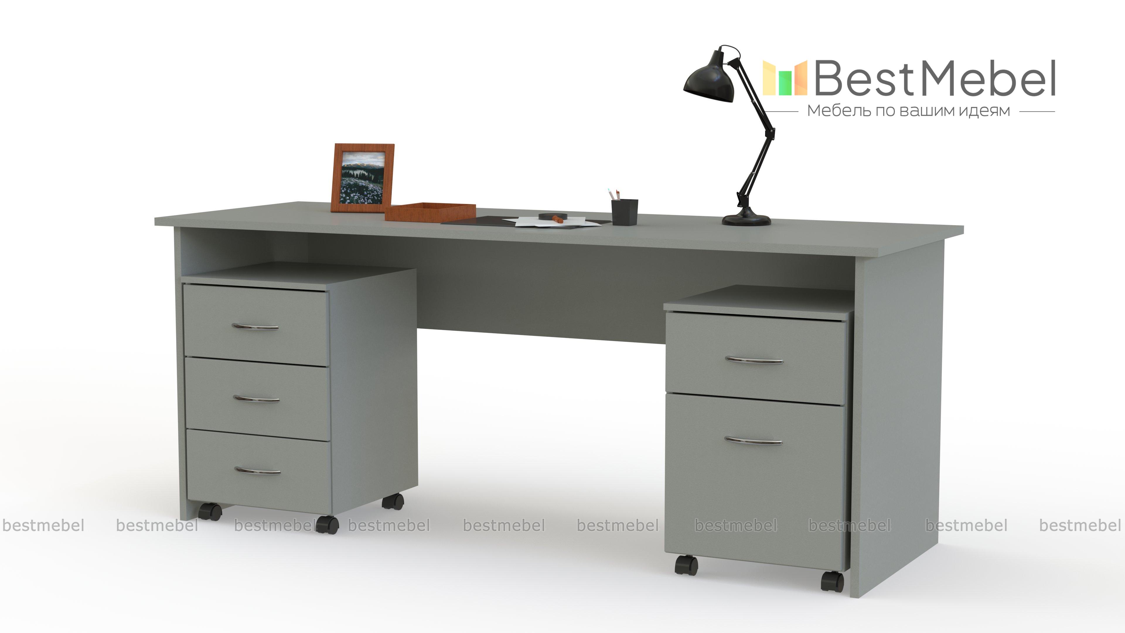 Стол компьютерный Элли 1.2 BMS - Фото