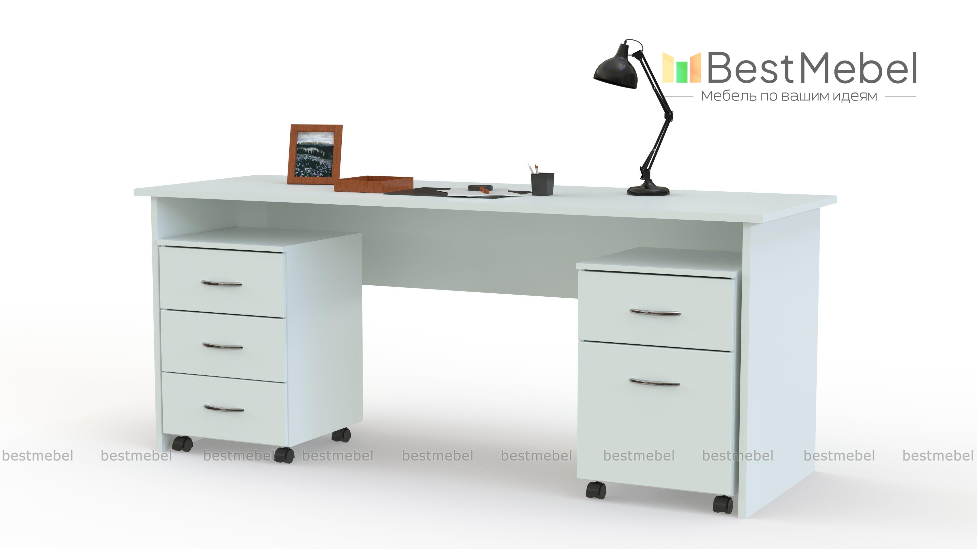 Стол компьютерный Элли 1.2 BMS - Фото