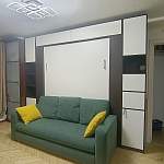 Шкаф-кровать с диваном Венора BMS - Фото от клиента