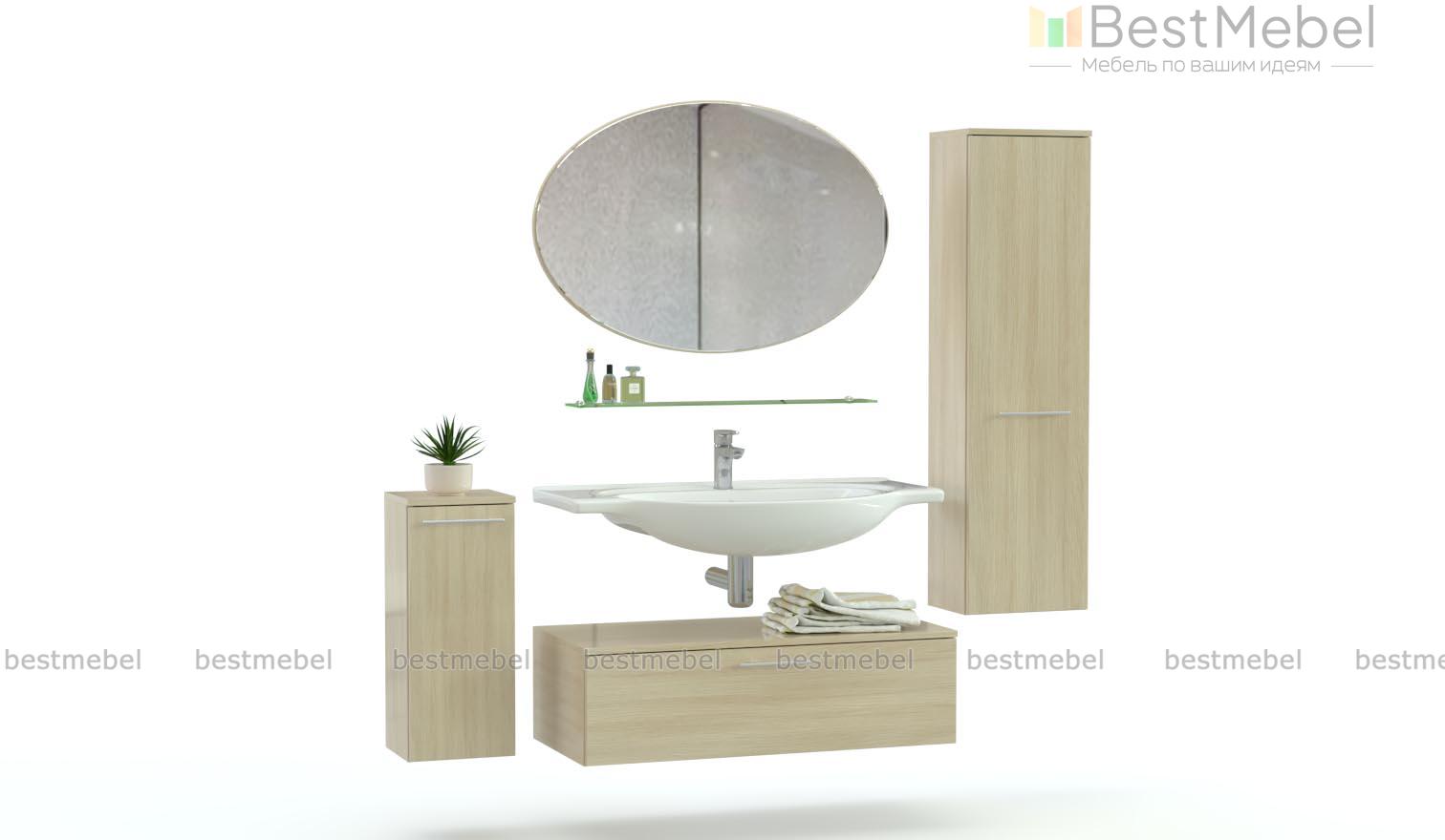 Комплект для ванной комнаты Рикко 2 BMS - Фото