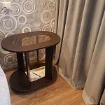 Стол журнальный Доминик 4 со стеклом BMS - Фото от клиента