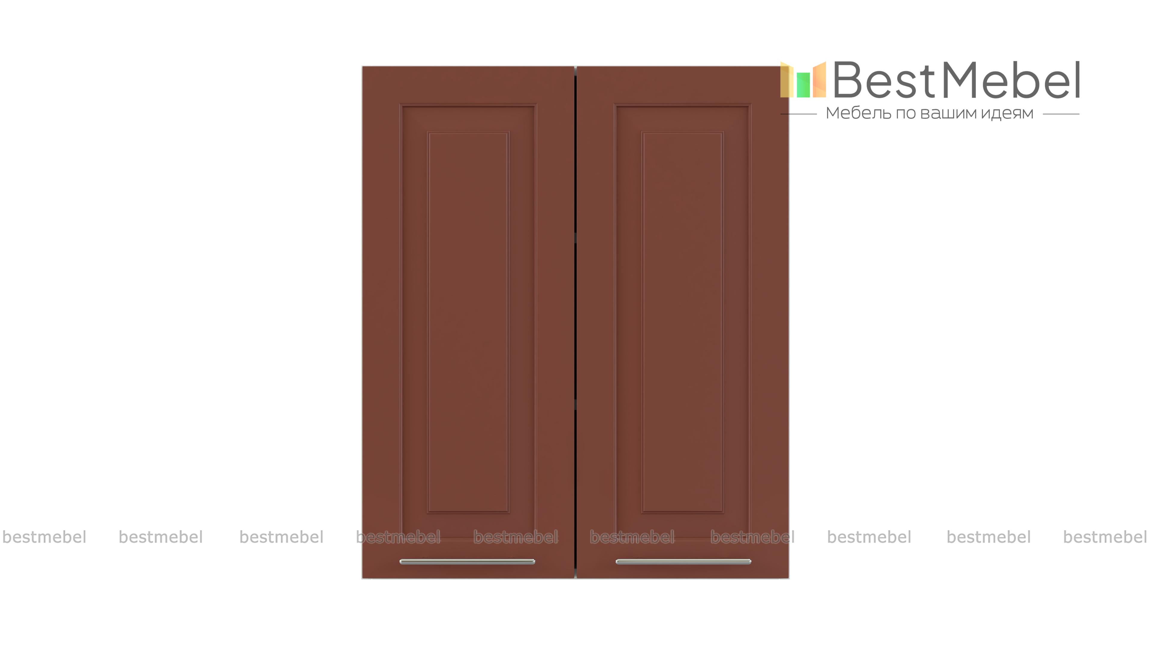 Шкаф верхний двухдверный Ирен BMS - Фото