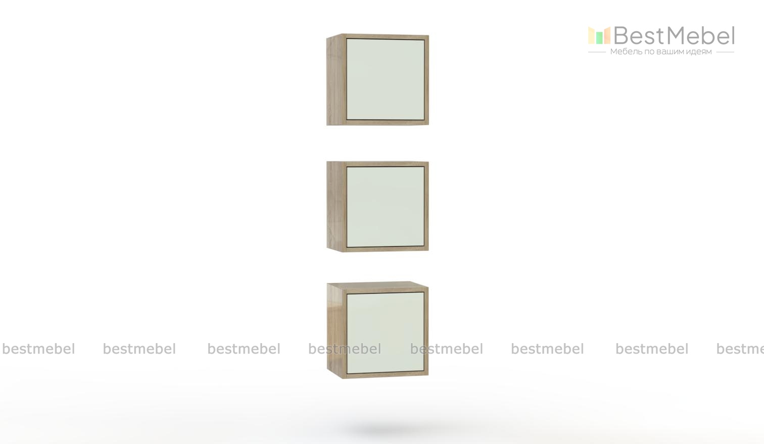 Подвесной шкаф в ванную Фанни 3 BMS