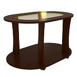 Стол журнальный Доминик 4 со стеклом BMS - Фото 5