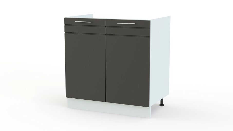 Стол 2-х дв. Олимпия  под мойку BMS - Фото