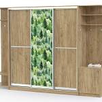 Шкаф-купе Листья 7 BMS - Фото 8