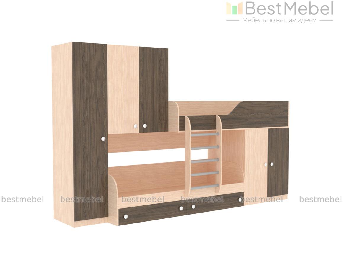 Кровать-чердак Лео BMS - Фото