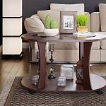 Стол журнальный Доминик 4 со стеклом BMS - Фото 3