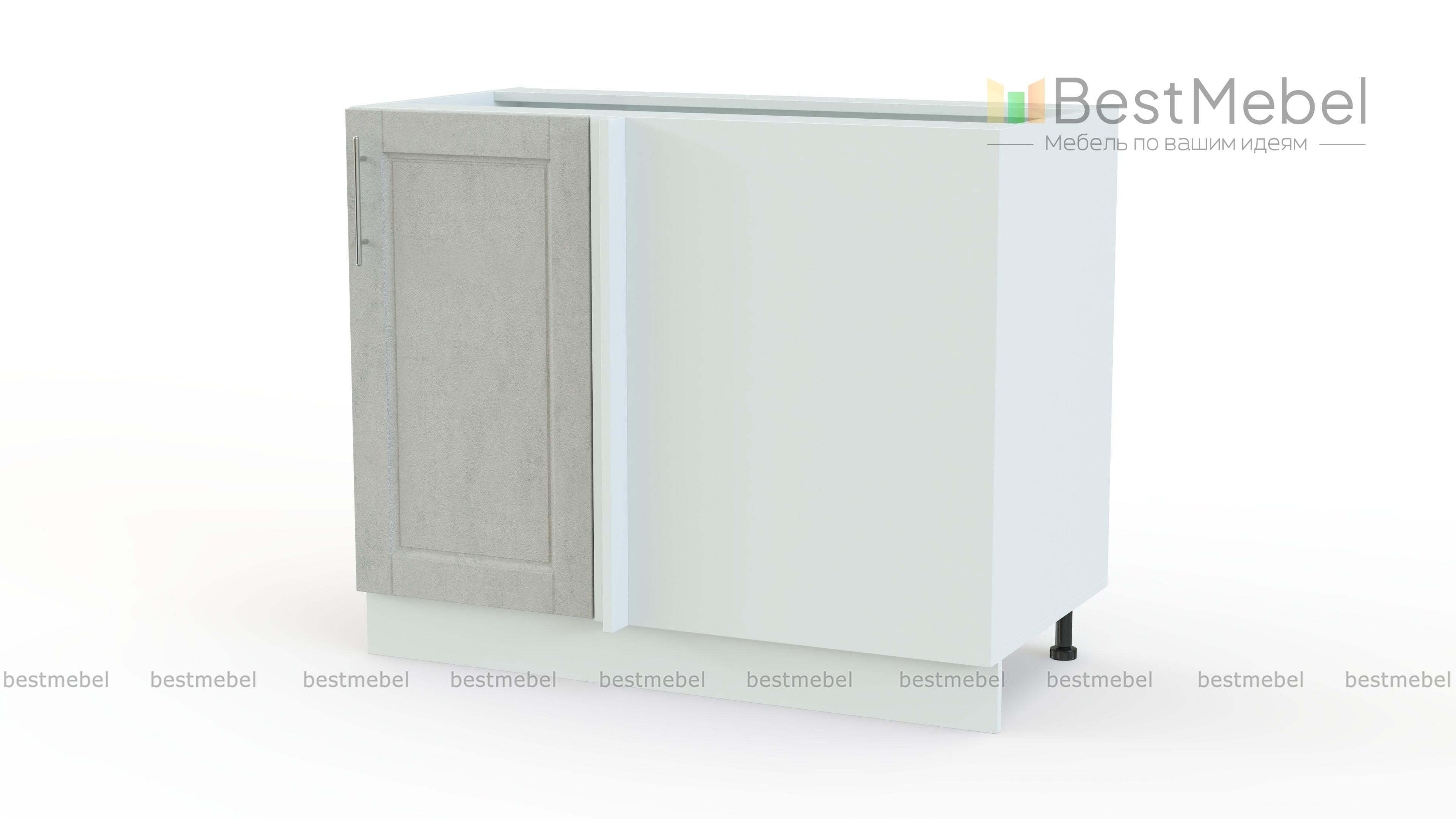 Шкаф нижний угловой Сканди BMS