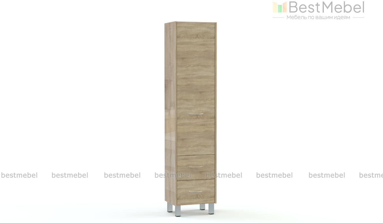 Пенал для ванной Жако 3 BMS - Фото