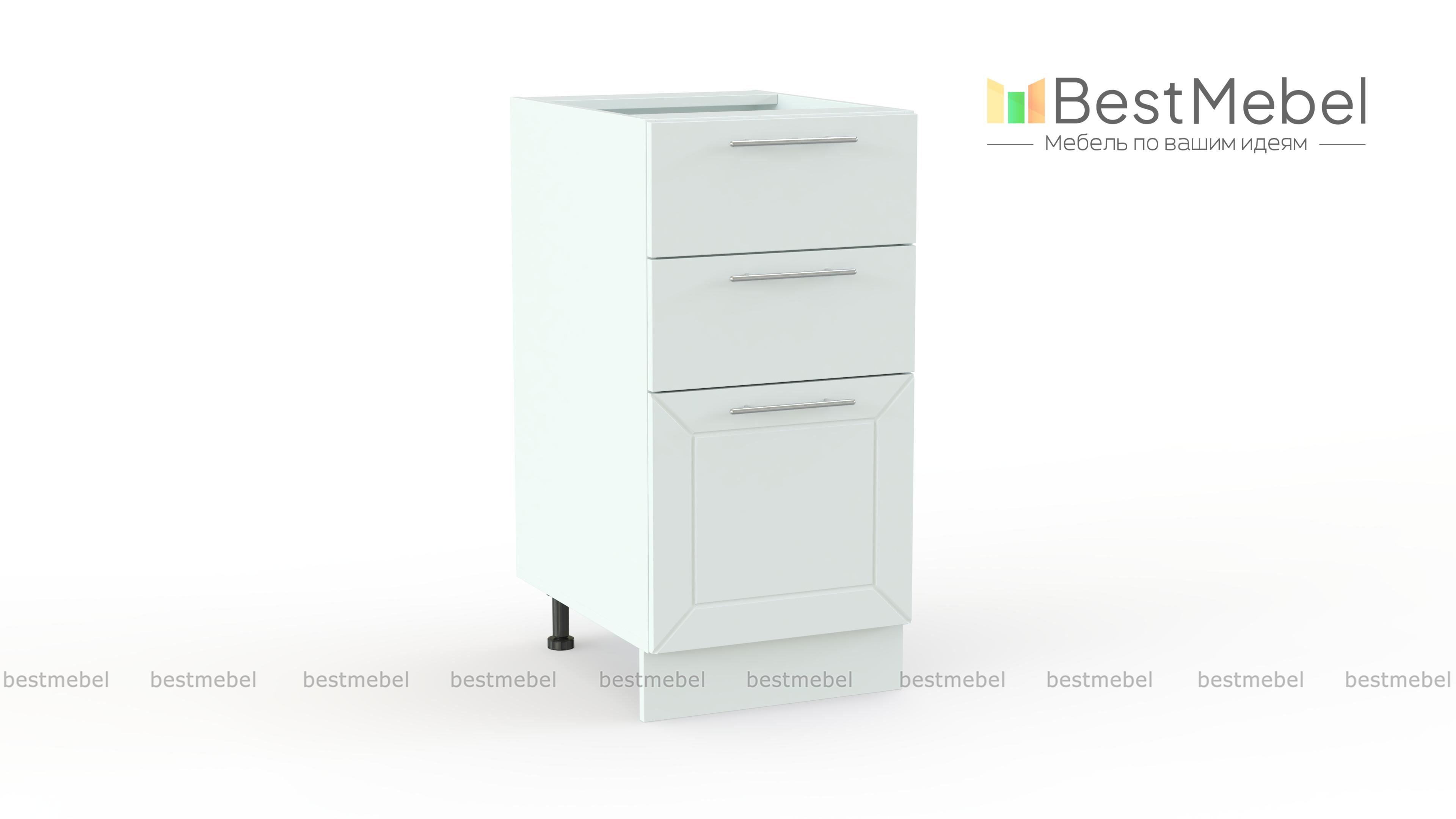 Шкаф нижний с 3-мя ящиками Тетчер BMS - Фото