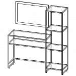 Схема сборки Туалетный стол Лист 3 BMS