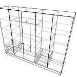 Схема сборки Шкаф распашной Бонн 5 BMS